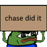 Chase Riot Sticker - Chase Riot Pepe Stickers