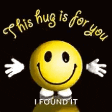 Hug Emoticon GIF
