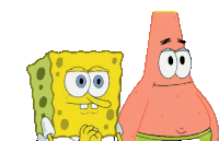 Spongebob And Patrick Spongebob And Patrick Dissapointed Sticker - Spongebob And Patrick Spongebob And Patrick Dissapointed Patrick Stickers