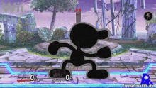Mr Game And Watch Ringing Bell GIF
