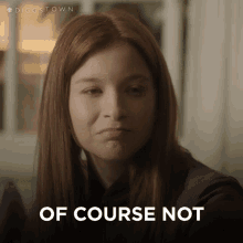 Of Course Not Pam GIF - Of Course Not Pam Diggstown GIFs