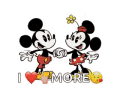 Loveyou I Love You More GIF - Loveyou I Love You More Mickey GIFs