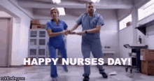 Happy Nurse Day Dancing GIF - Happy Nurse Day Dancing Frontliners GIFs