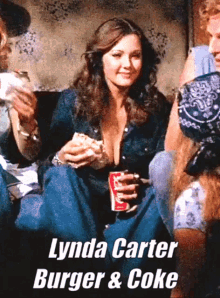 Lynda Carter American Dream GIF - Lynda Carter American Dream Burger GIFs
