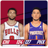Chicago Bulls (124) Vs. Phoenix Suns (127) Post Game GIF - Nba Basketball Nba 2021 GIFs