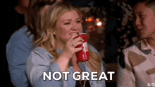 Kelly Clarkson Barmageddon GIF - Kelly Clarkson Barmageddon Not Great GIFs