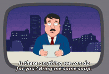 Family Guy Bring Me Some Soup GIF - Family Guy Bring Me Some Soup GIFs
