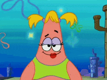Spongebob Squarepants Patrick Star GIF - Spongebob Squarepants Patrick Star Thats No Lady GIFs