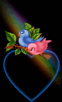 Bonjour A Tout L Heure Bird GIF - Bonjour A Tout L Heure Bird Heart GIFs