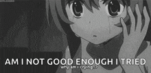 taiga aisaka anime toradora crying why am i crying