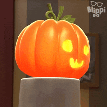 Probably Yeah Mr Pumpkin GIF - Probably Yeah Mr Pumpkin Blippi Wonders - Educational Cartoons For Kids GIFs