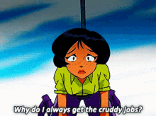 Totally Spies Alex GIF - Totally Spies Alex Why Do I Always Get The Cruddy Jobs GIFs
