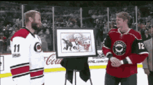 Eric Staal Jordan Staal GIF - Eric Staal Jordan Staal Staal Brothers GIFs