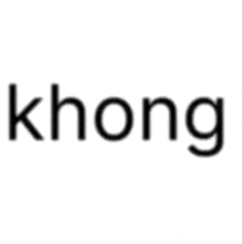 the word hong is written in black on a white background