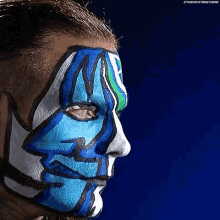 jeff hardy wwe smack down live wrestling face paint