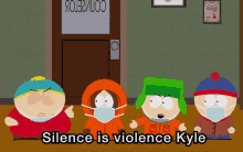 South Park Silence GIF - South Park Silence Violence GIFs