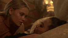 Karolina Dean Kisses Nico On Bed GIF - Karolina Dean Kisses Nico On Bed GIFs