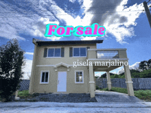a house that is for sale with the name gisela marjalino on it