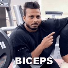 Biceps Triceps Ikrar Malik GIF - Biceps Triceps Ikrar Malik Sevengers Fitness GIFs