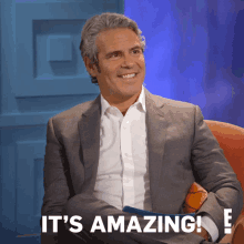 Its Amazing Andy Cohen GIF - Its Amazing Andy Cohen For Real The Story Of Reality Tv GIFs