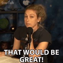 that would be great great that would be appreciated thats good iliza shlesinger