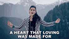 A Heart That Loving Was Made For Nelly Furtado GIF - A Heart That Loving Was Made For Nelly Furtado Spirit Indestructible Song GIFs