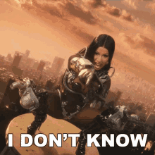 I Dont Know Cardi B GIF - I Dont Know Cardi B Hot Shit Song GIFs