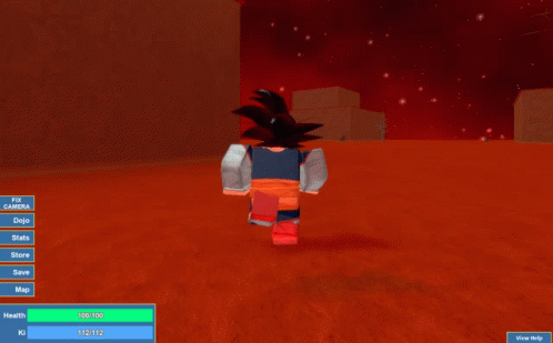 Goku Running GIF - Goku Running Roblox - Discover & Share GIFs