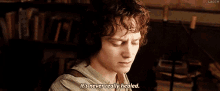 Lord Of The Rings Never Really Healed GIF - Lord Of The Rings Never Really Healed Lotr GIFs