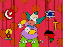 Tet Krusty GIF - Tet Krusty Simpsons GIFs