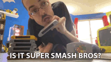 Is It Super Smash Bros Ricky Berwick GIF - Is It Super Smash Bros Ricky Berwick Ricky Berwick Vlog GIFs