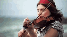 Playing Violin Taylor Davis GIF - Playing Violin Taylor Davis Hes A Pirate GIFs