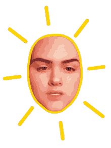 noahmnj sun shining face blank stare