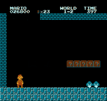 Mario Bro Undeground Level GIF - Mario Bro Undeground Level Mario Bros GIFs