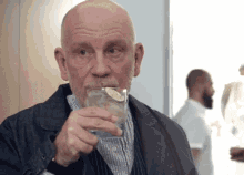 Drinking John Malkovich GIF - Drinking John Malkovich Velvet Buzzsaw GIFs