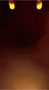 a cartoon drawing of a person 's feet with flames coming out of them