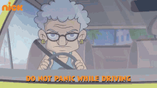 Do Not Panic While Driving Daaduji GIF - Do Not Panic While Driving Daaduji दादीगाड़ी GIFs