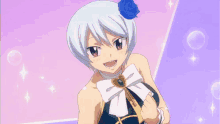 Fairy Tail Yukino Agria GIF - Fairy Tail Yukino Agria Happy GIFs