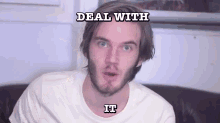 Bad Ass Pewds GIF - Pewdiepie Deal With It GIFs