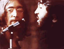 The Beatles Lennon Mccartney GIF - The Beatles Lennon Mccartney Bitching GIFs