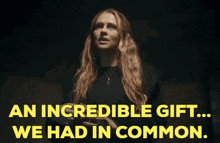 Diana Bishop An Incredible Gift We Had In Common GIF - Diana Bishop An Incredible Gift We Had In Common Gift GIFs