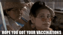 Smokesignals Hope You Got Your Vaccinations GIF - Smokesignals Hope You Got Your Vaccinations Smoke Signals Hope You Got Your Vaccinations GIFs