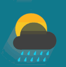 Rain Sun GIF