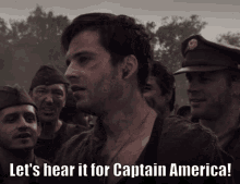 Captain America Lets Hear It For Captain America GIF