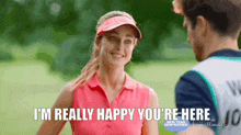 Love On The Right Course Ashley Newbrough GIF - Love On The Right Course Ashley Newbrough Im Really Happy Youre Here GIFs