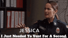 Station19 Andy Herrera GIF - Station19 Andy Herrera I Just Needed To Vent For A Second GIFs