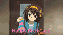 Happy Birthday Japanese Anime GIFs  Tenor