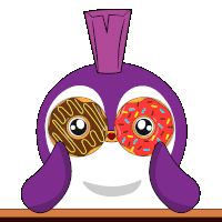 Sprinkles Donut Sticker - Sprinkles Donut Donuts Stickers