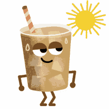 caffeine rush cold coffee hot weather heat wave gm
