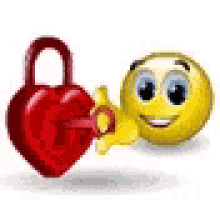 Unlock Heart Love GIF - Unlock Heart Love Emoji GIFs